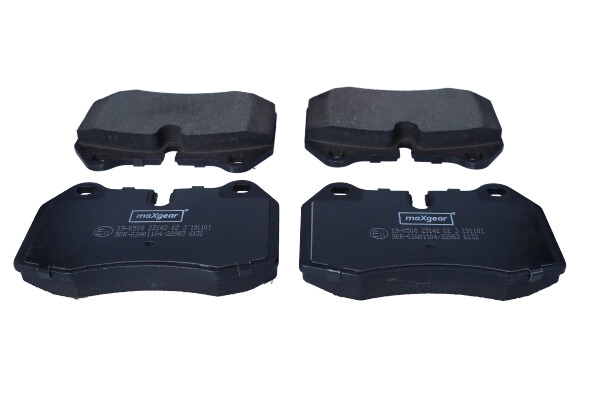 Diskinių stabdžių trinkelių rinkinys MAXGEAR 19-0508