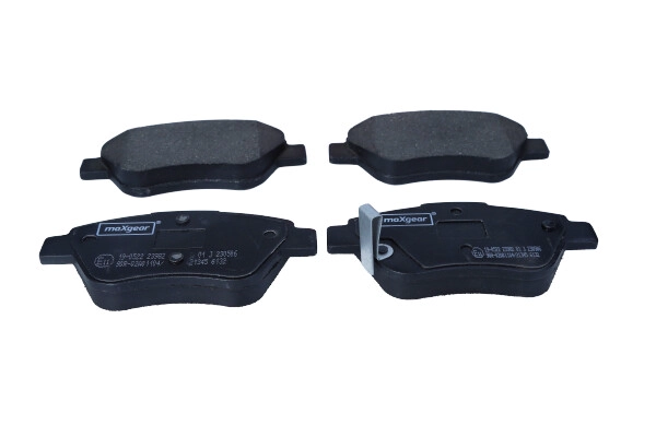 Diskinių stabdžių trinkelių rinkinys MAXGEAR 19-0522