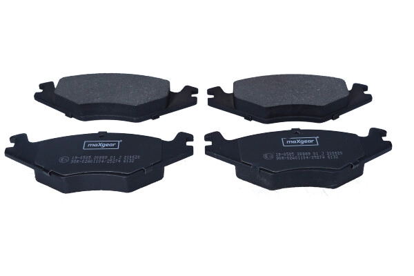 Diskinių stabdžių trinkelių rinkinys MAXGEAR 19-0585