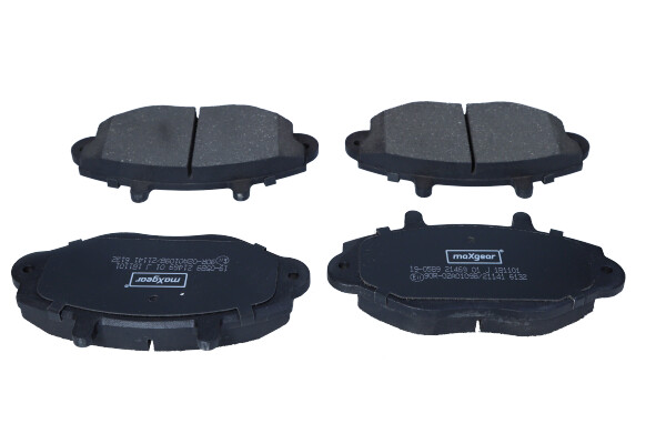 Diskinių stabdžių trinkelių rinkinys MAXGEAR 19-0589