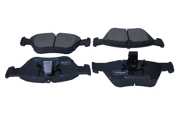 Diskinių stabdžių trinkelių rinkinys MAXGEAR 19-0640