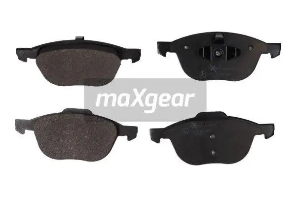 Diskinių stabdžių trinkelių rinkinys MAXGEAR 19-0875