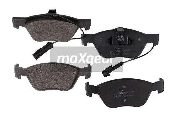 Diskinių stabdžių trinkelių rinkinys MAXGEAR 19-1086