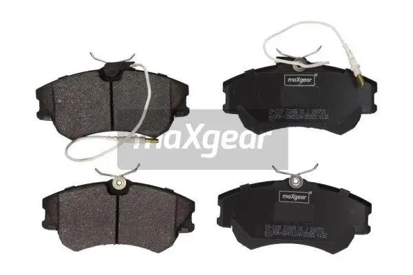 Diskinių stabdžių trinkelių rinkinys MAXGEAR 19-1100