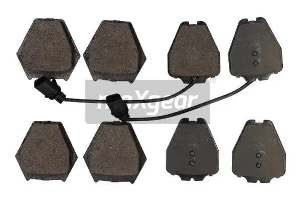 Diskinių stabdžių trinkelių rinkinys MAXGEAR 19-1121