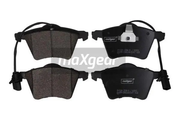 Diskinių stabdžių trinkelių rinkinys MAXGEAR 19-1124