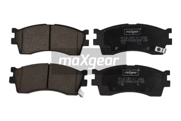 Diskinių stabdžių trinkelių rinkinys MAXGEAR 19-1140