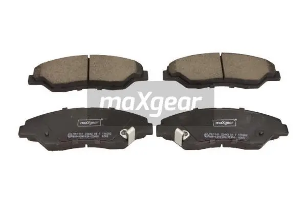 Diskinių stabdžių trinkelių rinkinys MAXGEAR 19-1141