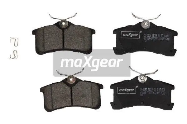 Diskinių stabdžių trinkelių rinkinys MAXGEAR 19-1158