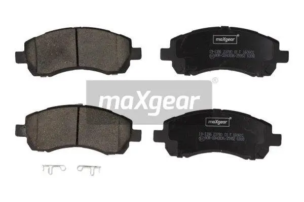 Diskinių stabdžių trinkelių rinkinys MAXGEAR 19-1396