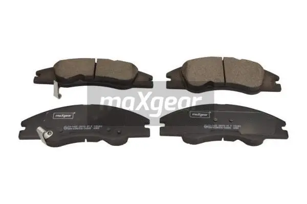 Diskinių stabdžių trinkelių rinkinys MAXGEAR 19-1435