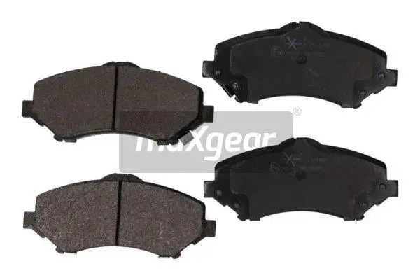 Diskinių stabdžių trinkelių rinkinys MAXGEAR 19-1468