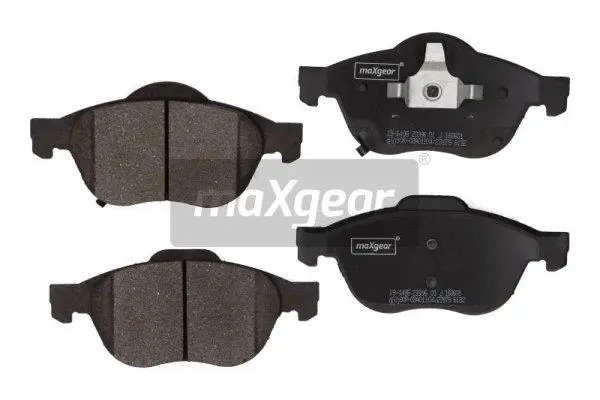 Diskinių stabdžių trinkelių rinkinys MAXGEAR 19-1498