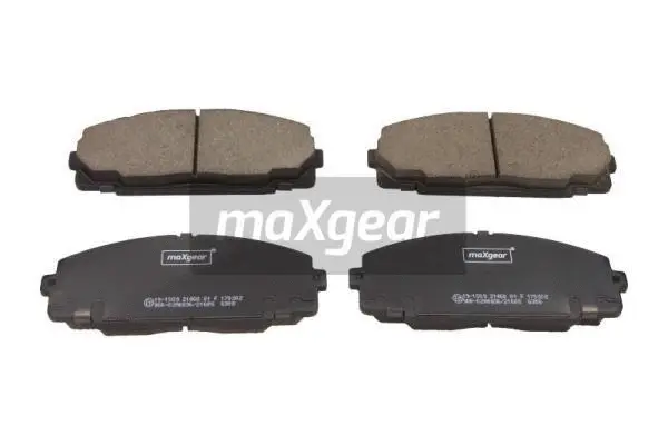 Diskinių stabdžių trinkelių rinkinys MAXGEAR 19-1509