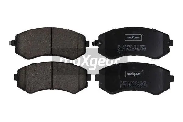 Diskinių stabdžių trinkelių rinkinys MAXGEAR 19-1758