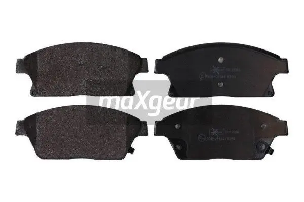 Diskinių stabdžių trinkelių rinkinys MAXGEAR 19-2088