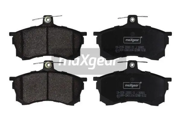 Diskinių stabdžių trinkelių rinkinys MAXGEAR 19-2156
