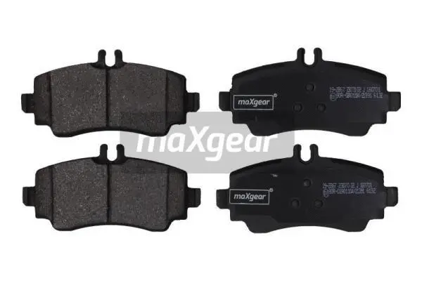 Diskinių stabdžių trinkelių rinkinys MAXGEAR 19-2867