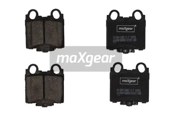 Diskinių stabdžių trinkelių rinkinys MAXGEAR 19-2874