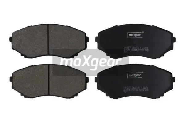 Diskinių stabdžių trinkelių rinkinys MAXGEAR 19-2877
