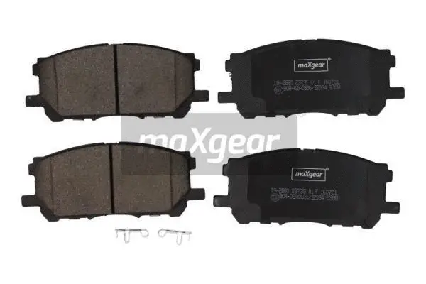 Diskinių stabdžių trinkelių rinkinys MAXGEAR 19-2880