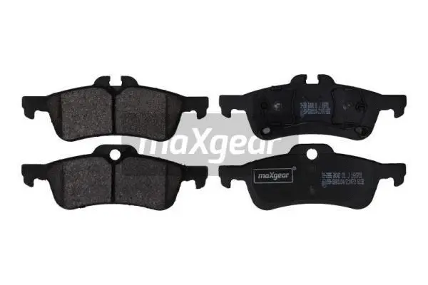 Diskinių stabdžių trinkelių rinkinys MAXGEAR 19-2886