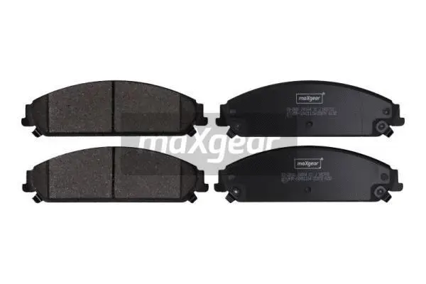 Diskinių stabdžių trinkelių rinkinys MAXGEAR 19-2890