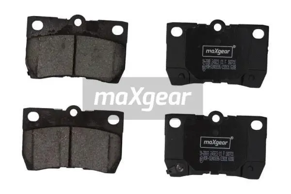 Diskinių stabdžių trinkelių rinkinys MAXGEAR 19-2893