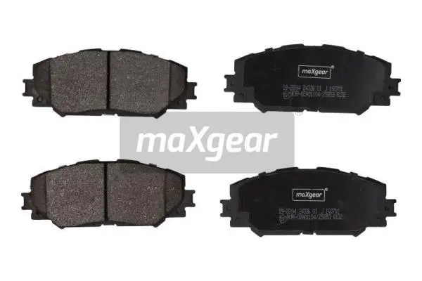 Diskinių stabdžių trinkelių rinkinys MAXGEAR 19-2894