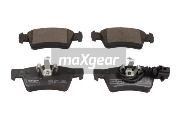 Diskinių stabdžių trinkelių rinkinys MAXGEAR 19-2898