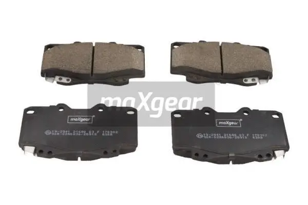 Diskinių stabdžių trinkelių rinkinys MAXGEAR 19-2941