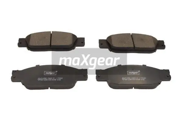 Diskinių stabdžių trinkelių rinkinys MAXGEAR 19-2950