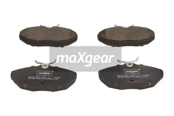 Diskinių stabdžių trinkelių rinkinys MAXGEAR 19-2951