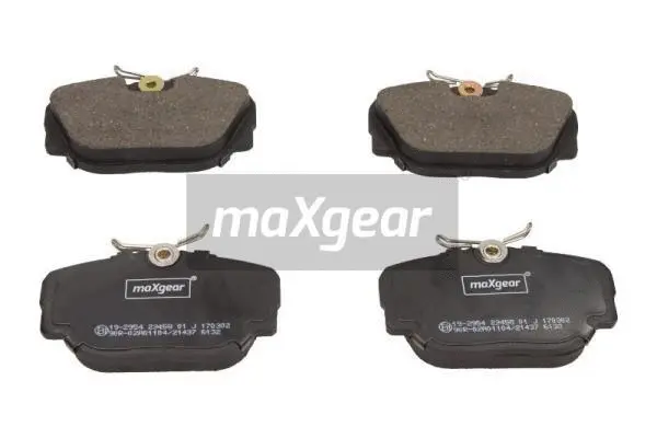 Diskinių stabdžių trinkelių rinkinys MAXGEAR 19-2954