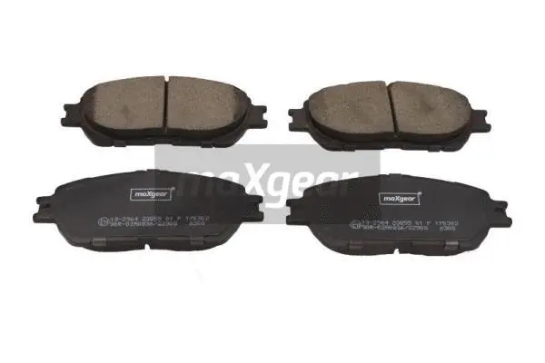 Diskinių stabdžių trinkelių rinkinys MAXGEAR 19-2964