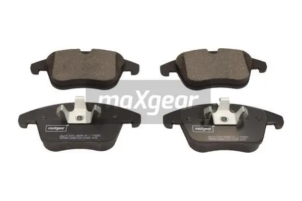 Diskinių stabdžių trinkelių rinkinys MAXGEAR 19-2974