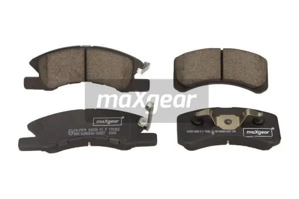 Diskinių stabdžių trinkelių rinkinys MAXGEAR 19-2978
