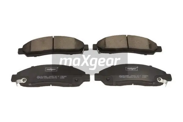 Diskinių stabdžių trinkelių rinkinys MAXGEAR 19-2981