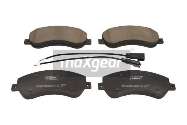 Diskinių stabdžių trinkelių rinkinys MAXGEAR 19-2989