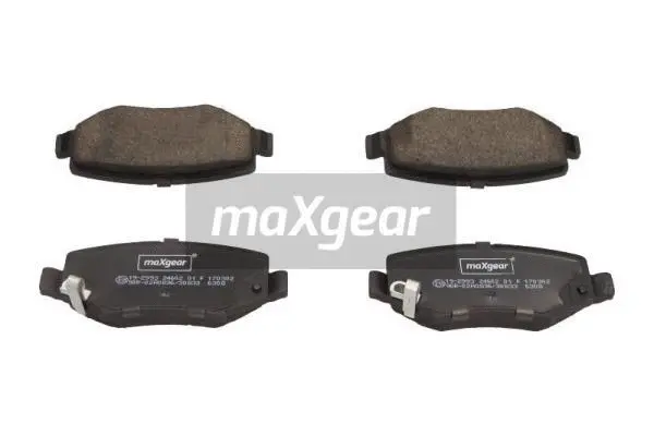 Diskinių stabdžių trinkelių rinkinys MAXGEAR 19-2993