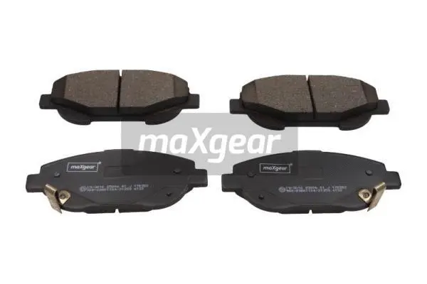 Diskinių stabdžių trinkelių rinkinys MAXGEAR 19-3010