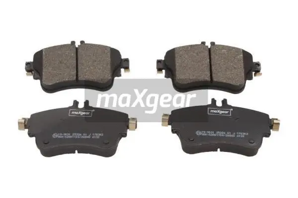 Diskinių stabdžių trinkelių rinkinys MAXGEAR 19-3031