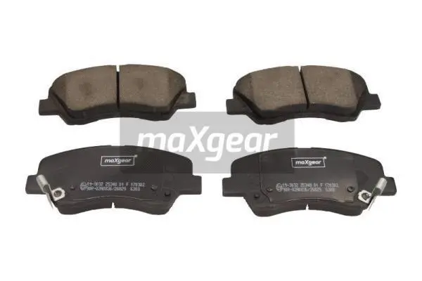 Diskinių stabdžių trinkelių rinkinys MAXGEAR 19-3032
