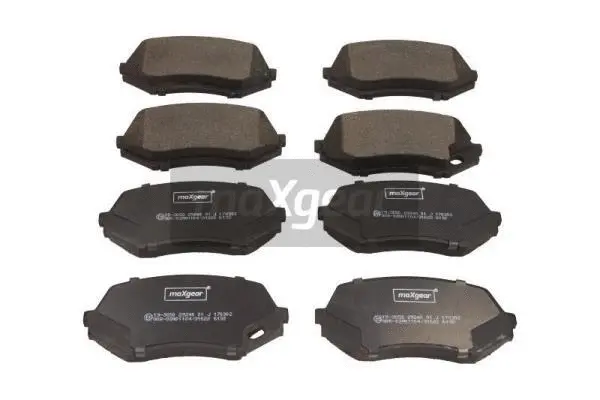 Diskinių stabdžių trinkelių rinkinys MAXGEAR 19-3050