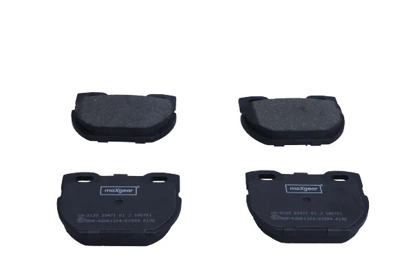 Diskinių stabdžių trinkelių rinkinys MAXGEAR 19-3133