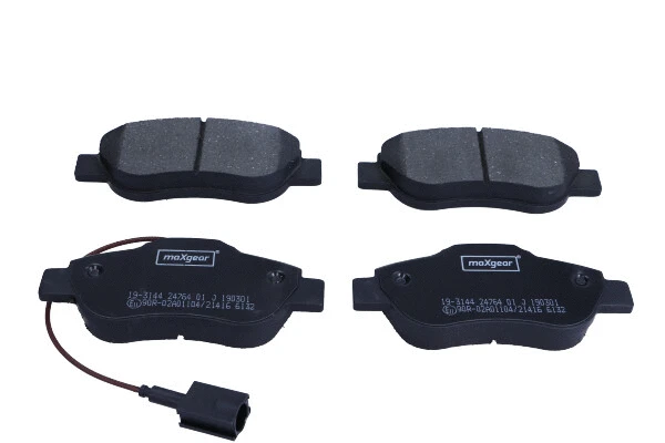 Diskinių stabdžių trinkelių rinkinys MAXGEAR 19-3144