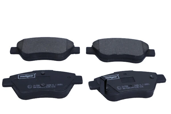 Diskinių stabdžių trinkelių rinkinys MAXGEAR 19-3380
