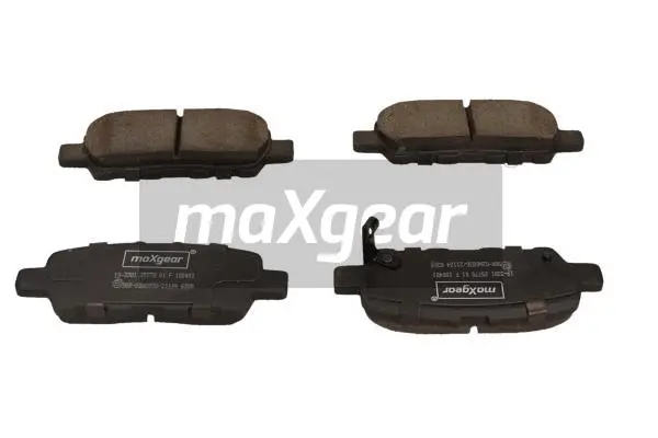 Diskinių stabdžių trinkelių rinkinys MAXGEAR 19-3381