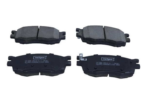Diskinių stabdžių trinkelių rinkinys MAXGEAR 19-3384