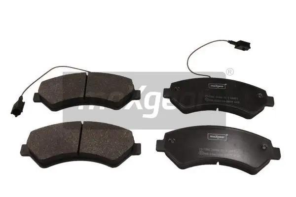 Diskinių stabdžių trinkelių rinkinys MAXGEAR 19-3386
